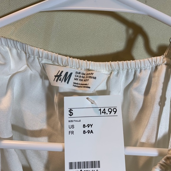 NWT H&M Ruffled Off Shoulder Top - Picture 3 of 7